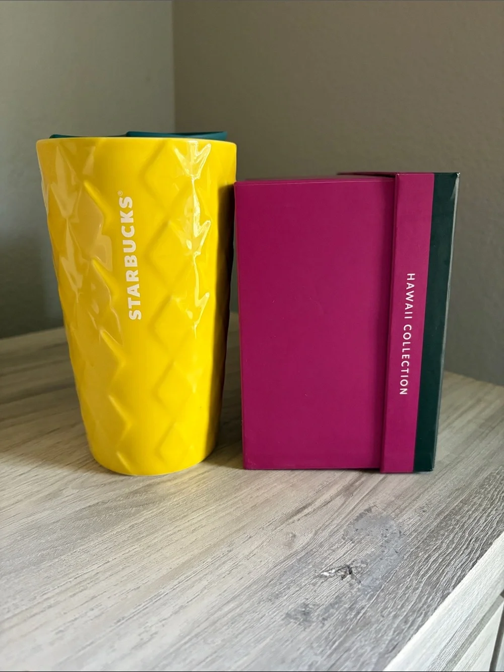 Starbucks 12 oz Hawaii Collection Ceramic Textured Tumbler